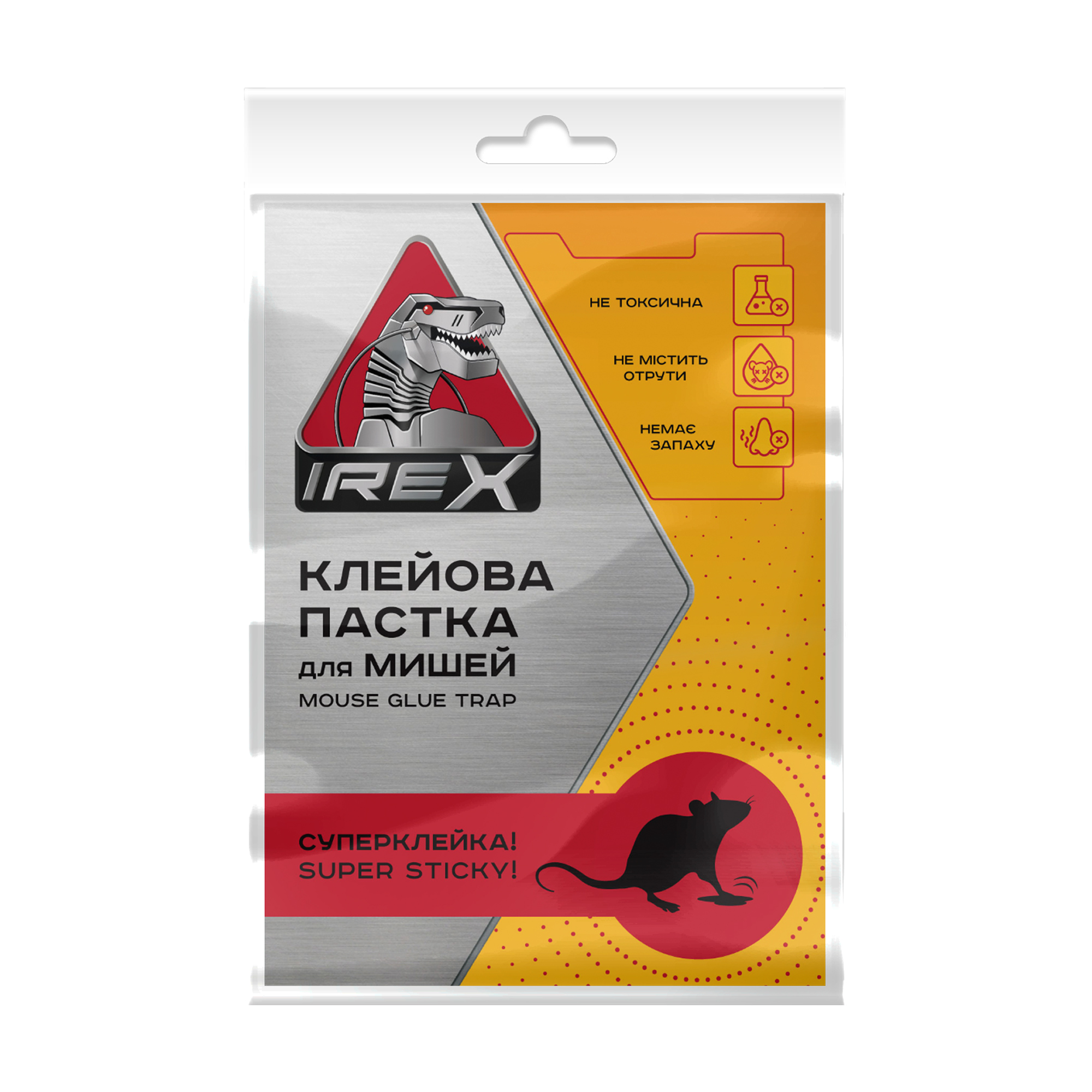 Клейова пастка Irex для мишей, 1 шт